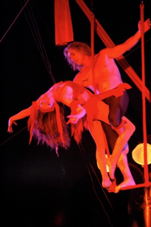 Sacha and Melinda Pavlata Trapeze Duet